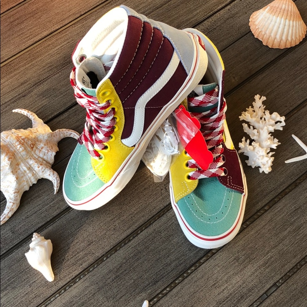 🌴🌼VANS- HIGH TOPS🌼🌴 - Picture 2 of 9